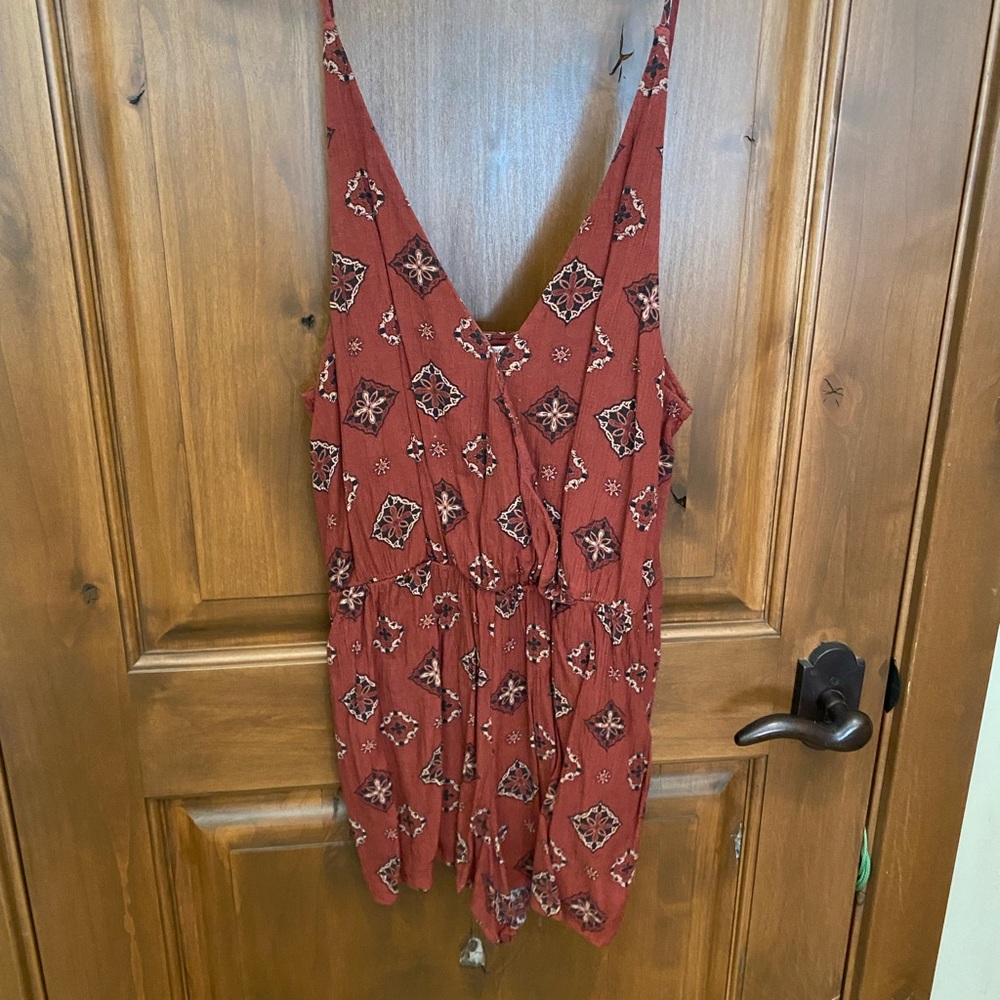 Red Bandana Romper